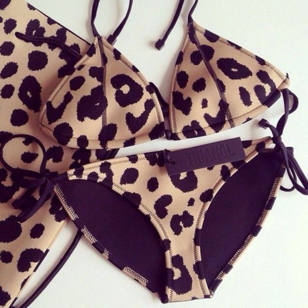 COPY - Triangl Leopard Bikini